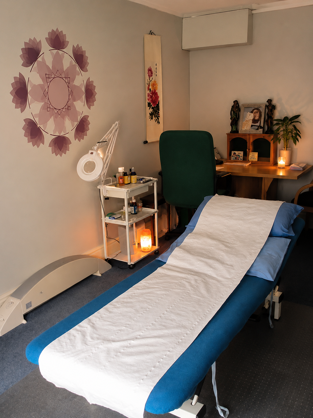 Jude Gibbs' treatment space